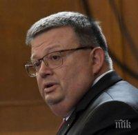 Главният прокурор Сотир Цацаров ще бъде изслушан от ПГ на Обединените патриоти

 