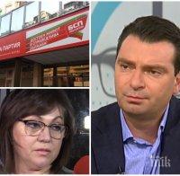 Калоян Паргов: С автоголовете, които сама си вкара, БСП може да изпадне от ранглистата