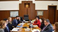 Главният прокурор Сотир Цацаров се срещна с координатор на щатското правителство от Белия дом