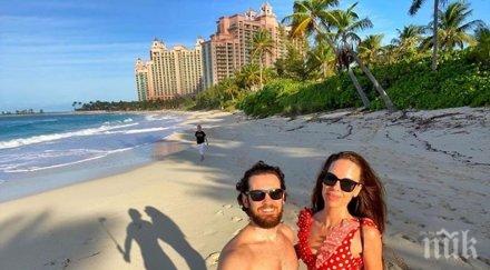 мъжът теди бургазлиева сбъдна мечтата меден месец бахамите