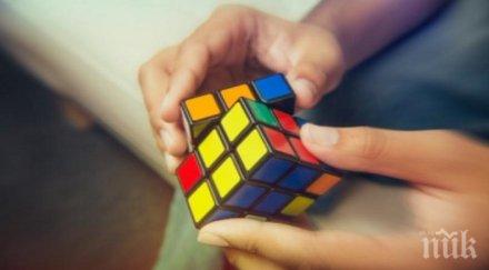 състезание скоростно подреждане кубчето рубик