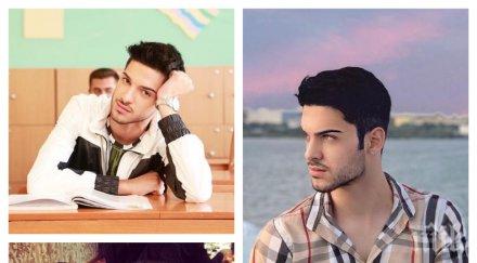 мъжката андреа малкият син тони стораро потроши телефон селфита фотошоп заради визия супермодел снимки