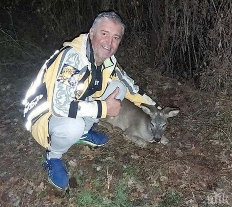 ДОБЪР ПРИМЕР: Глутница кучета нападна малко еленче, смелчага от Кюстендил го спаси