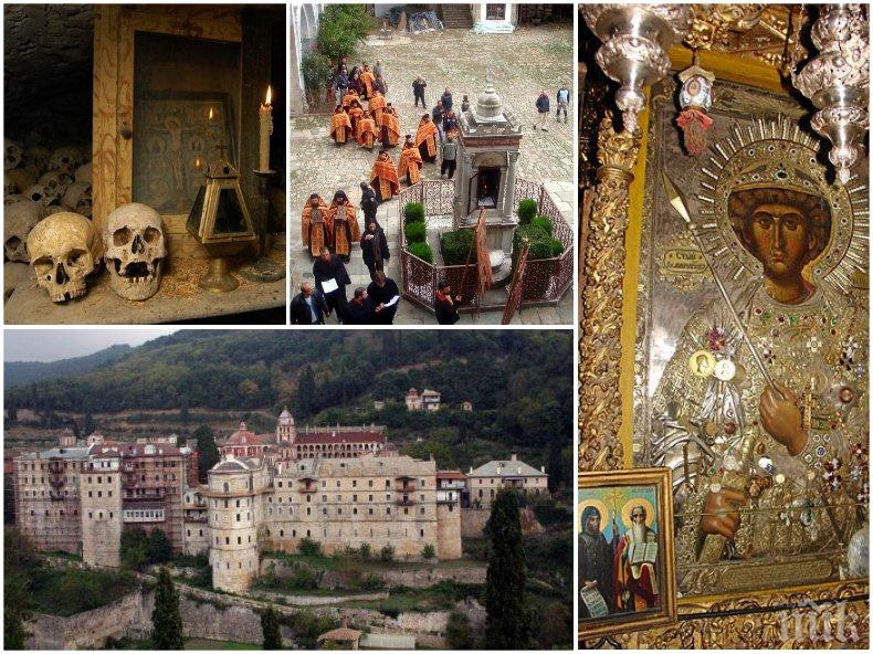 МИСТЕРИИ! Разгадаха подземните тайни на Зографския манастир