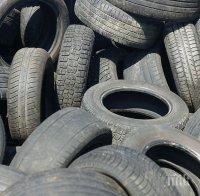 3000 стари гуми извадиха от Марица край Пловдив