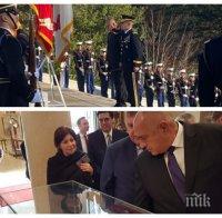 ПЪРВО В ПИК TV: НЕВИЖДАНО! Посрещнаха Борисов с 21 топовни салюта, премиерът поднесе венец на Мемориала на незнайния воин в парк 