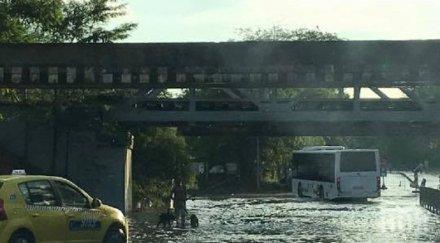 община пловдив превантивни мерки обилния дъжд засега сигнали наводнения