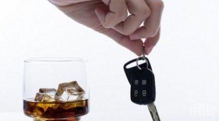 хванаха мъртвопиян шофьор стара загора