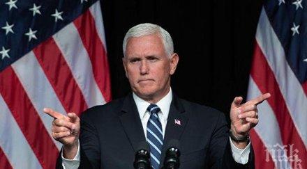 майк пенс инспектира американските войски ирак