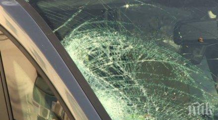 катастрофа блокира пътя змеево обновена