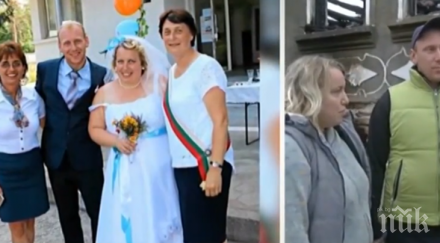 младоженци останаха без дом пожар