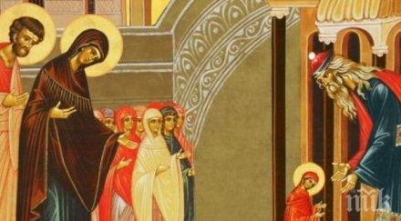 денят християнското семейство православната църква чества въведение богородично