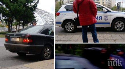 екшън бургас хванаха надрусaн шофьор бясна гонка