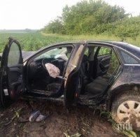 Тийнейджърка се потроши в ауди край Шумен