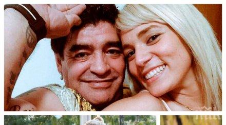 драма любовница даде марадона съд бившата футболистка росио олива претендира обезщетение заради шамари изневери