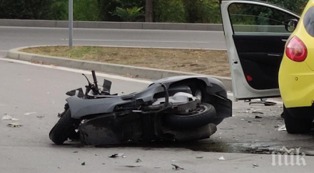 моторист заби ауди ранен