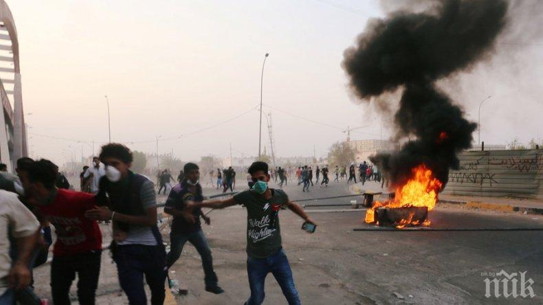 УЛТИМАТУМ: Иран поиска спешни мерки от Ирак след палежа на иранското консулство (ВИДЕО)