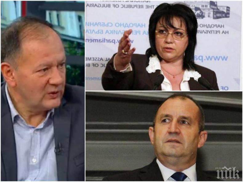 ЧЕРВЕНИ ИСКРИ: Мишо Михов с тежки критики към Нинова и Радев - лидерката на БСП иска да остане на всяка цена на върха на партията