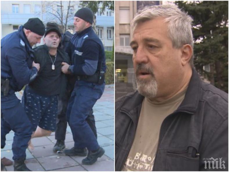 Нападателят от Окръжна болница - бивш полицай! Здраво блъскал главата на сестрата в стената