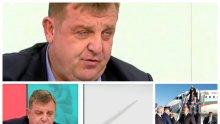 ГОРЕЩИ ТЕМИ! Каракачанов: Прочетох доста глупости за визитата в САЩ. Не знаех за уволнението на Бисер Петков, току-що научих за Деница Сачева