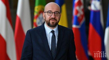 шарл мишел знае дали започнем преговори северна македония албания