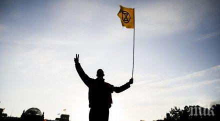 хиляди активисти окупираха въглищни мини германия