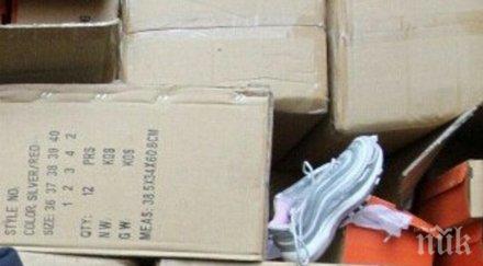 митничари заловиха фалшиви стоки млн лева пратка китай