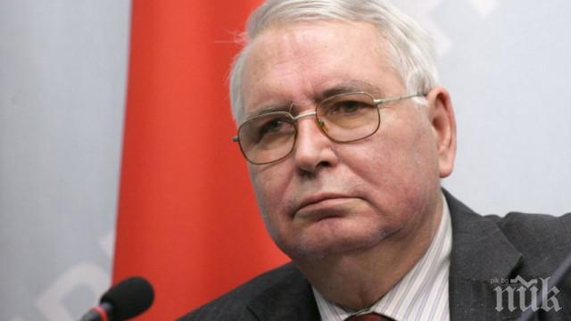 ТЪЖНА ВЕСТ! Почина проф. Любен Корнезов