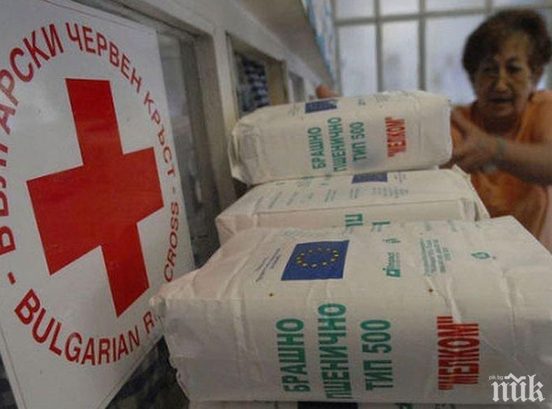 БЧК раздава хранителни помощи в Сливенско на над 11 700 души 