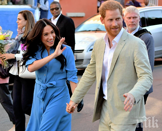 Ето как принц Хари се издаде, че Меган е бременна отново

