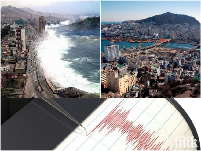 Земетресение с магнитуд 6 по Рихтер до брегове на Чили