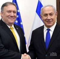 Държавният секретар на САЩ проведе разговор с премиера на Израел