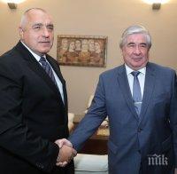 ПЪРВО В ПИК: Премиерът Борисов на четири очи с руския посланик Анатолий Макаров 