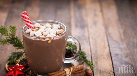 три любими сгряващи напитки аромат коледа