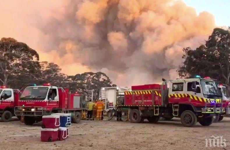 Токсичен дим от горските пожари в Австралия достигна столицата Канбера