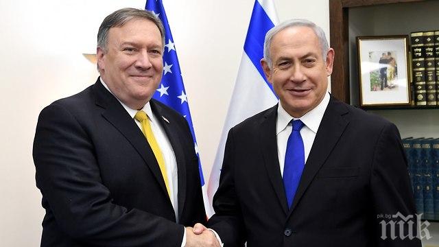 Държавният секретар на САЩ проведе разговор с премиера на Израел