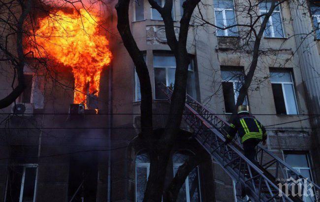 МВнР: Няма данни за пострадали българи при пожара в колежа по икономика в Одеса, издирват 14 души (СНИМКИ)
