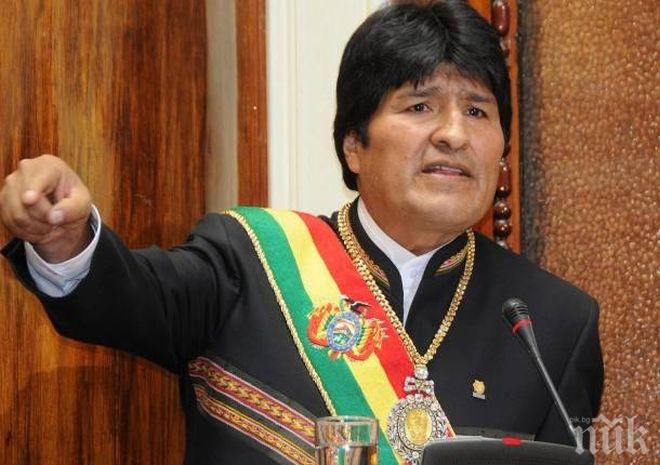 Ево Моралес ще е шеф на предизборната кампания на партията си в Боливия