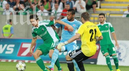 лудогорец разби слован продължава напред шампионската лига