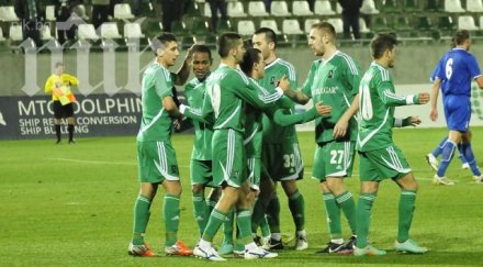 лудогорец победи черноморец