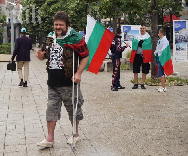 7 души на протеста в Бургас, не успяха да блокират кръговото движение