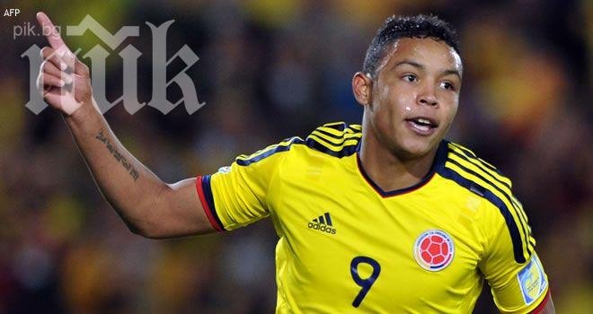 Ливърпул набеляза колумбиец за заместник на Луис Суарес