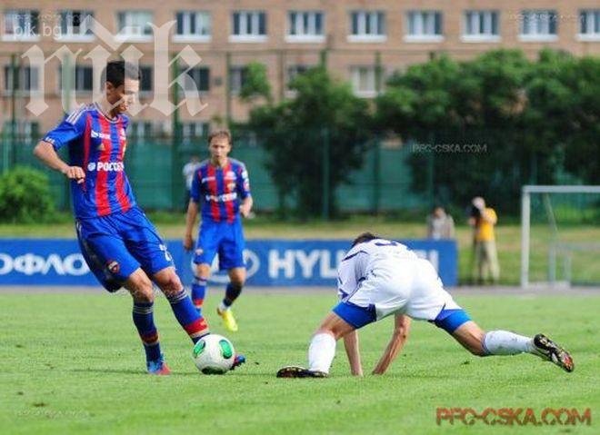 ЦСКА (Москва) картотекира Георги Миланов