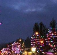 Американски град постави рекорд със 797 светещи елхи за Коледа