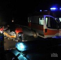 ТИР помля кола на магистралата край Пловдив, има ранен