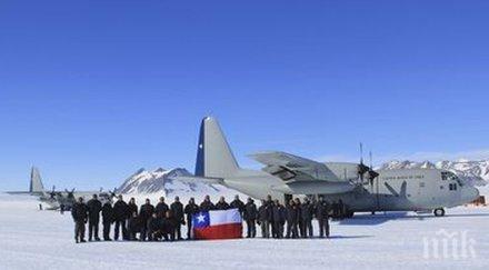 зоната издирване изчезналия самолет ввс чили откриха човешки останки
