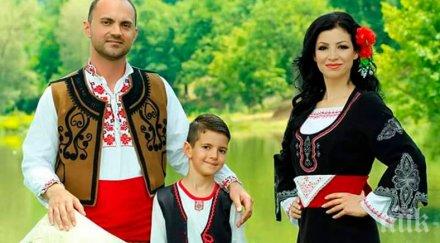 красивата фолклорна певица роди момиченце