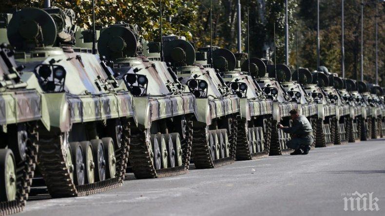 Сърбия е на трето място в Европа по брой танкове