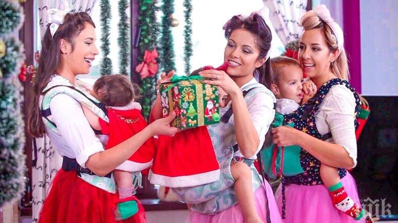 Танцуващите майки от България търси талант заснеха Коледно ВИДЕО