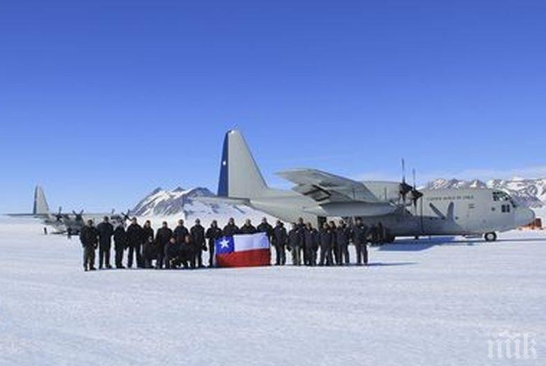 В зоната на издирване на изчезналия самолет на ВВС на Чили откриха човешки останки